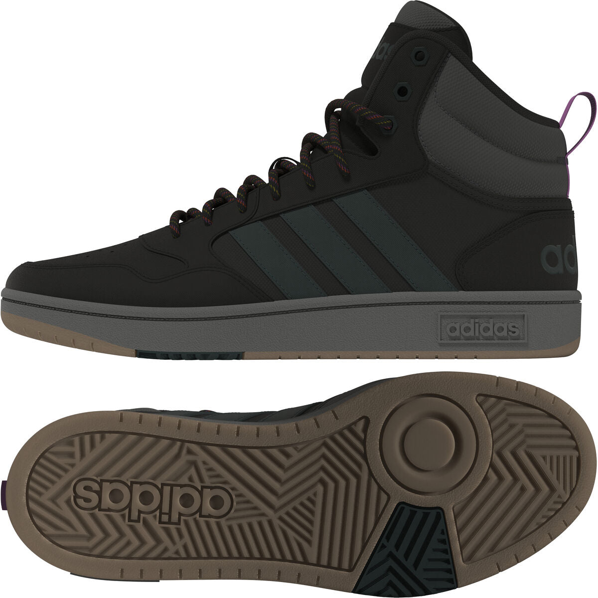 Adidas Women's casual trainers HOOPS 3.0 MID Adidas GZ6681 Black