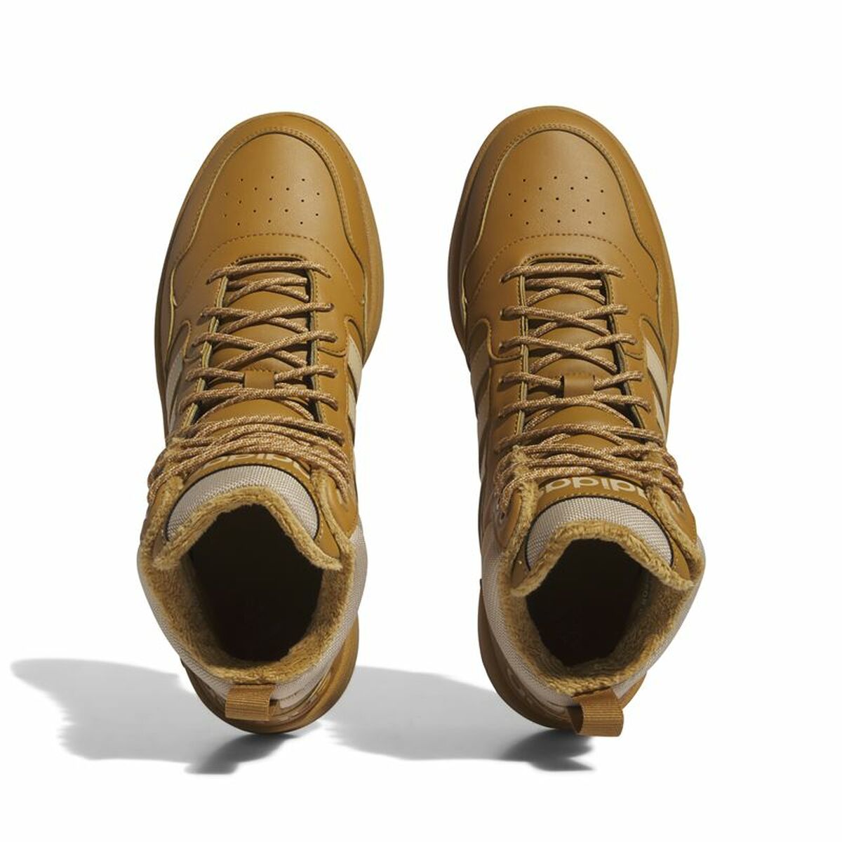 Adidas Men’s Casual Trainers Adidas Hoops 3.0 Mid Wtr Golden