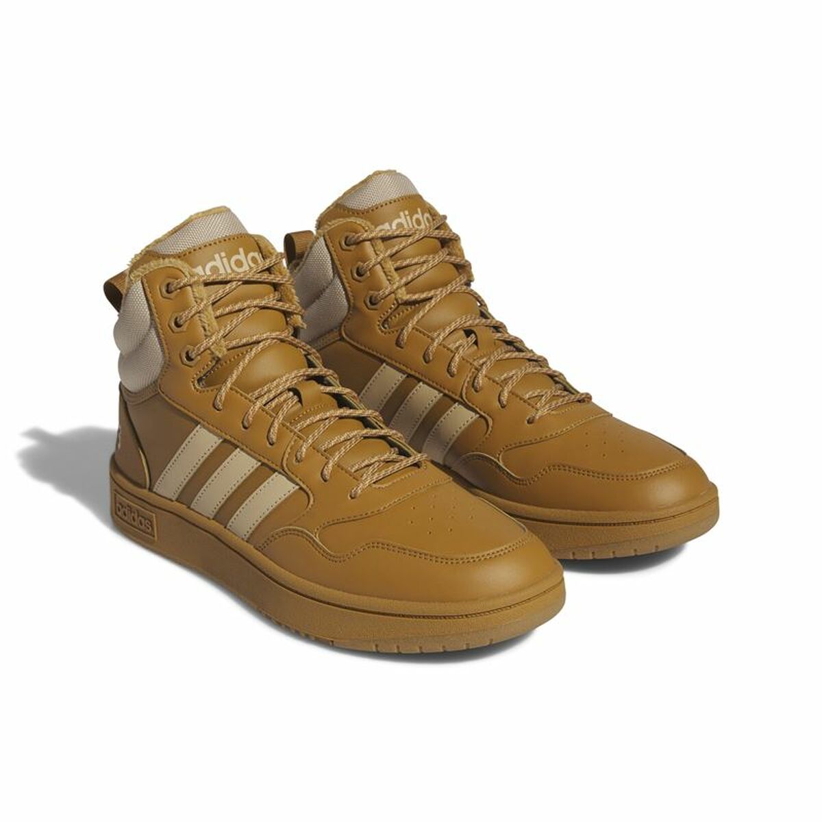 Adidas Men’s Casual Trainers Adidas Hoops 3.0 Mid Wtr Golden