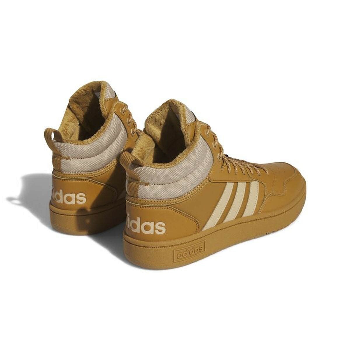 Adidas Men’s Casual Trainers Adidas Hoops 3.0 Mid Wtr Golden