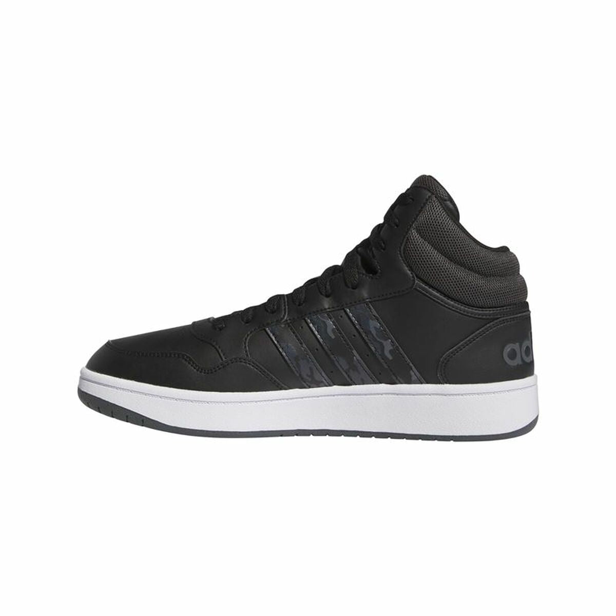 Adidas Men’s Casual Trainers Adidas Hoops 3.0 Mid Black