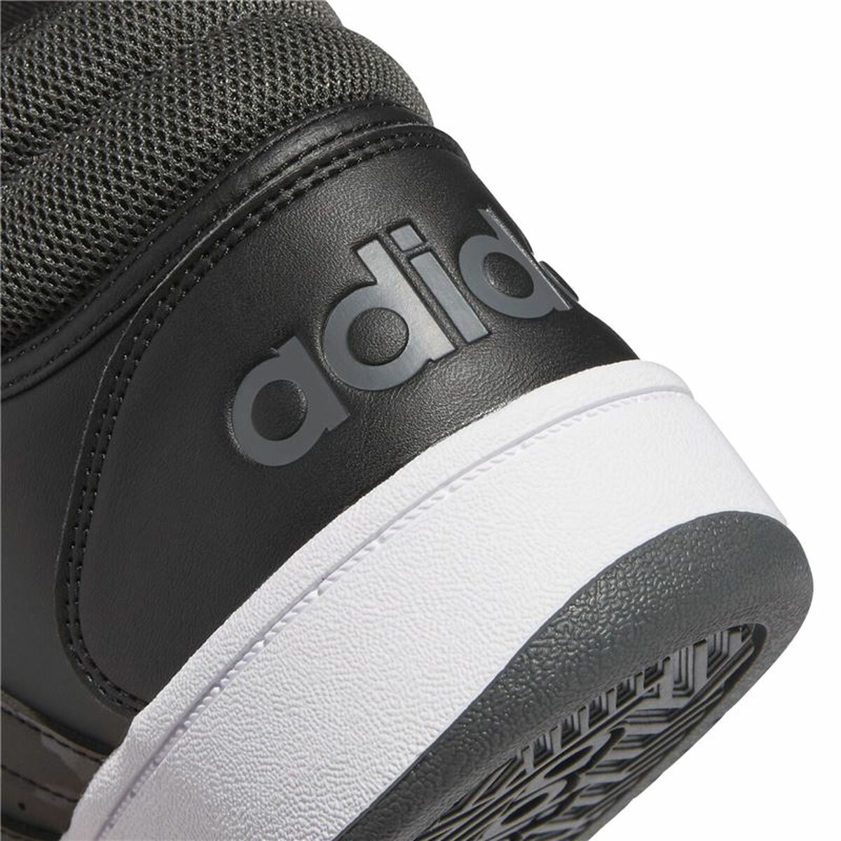 Adidas Men’s Casual Trainers Adidas Hoops 3.0 Mid Black