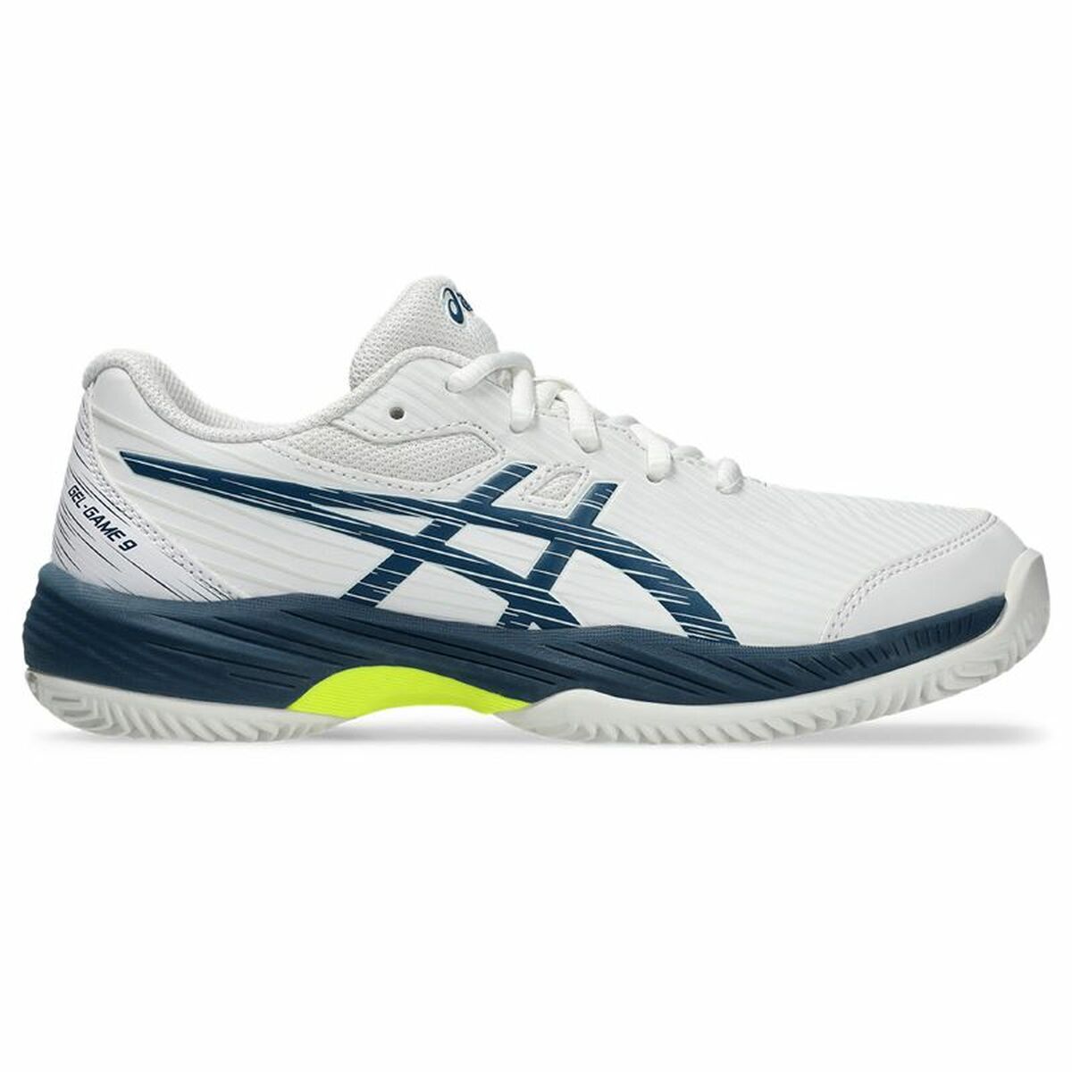 Children's Tennis Shoes Asics Gel-Game 9 Gs Clay/Oc White-0