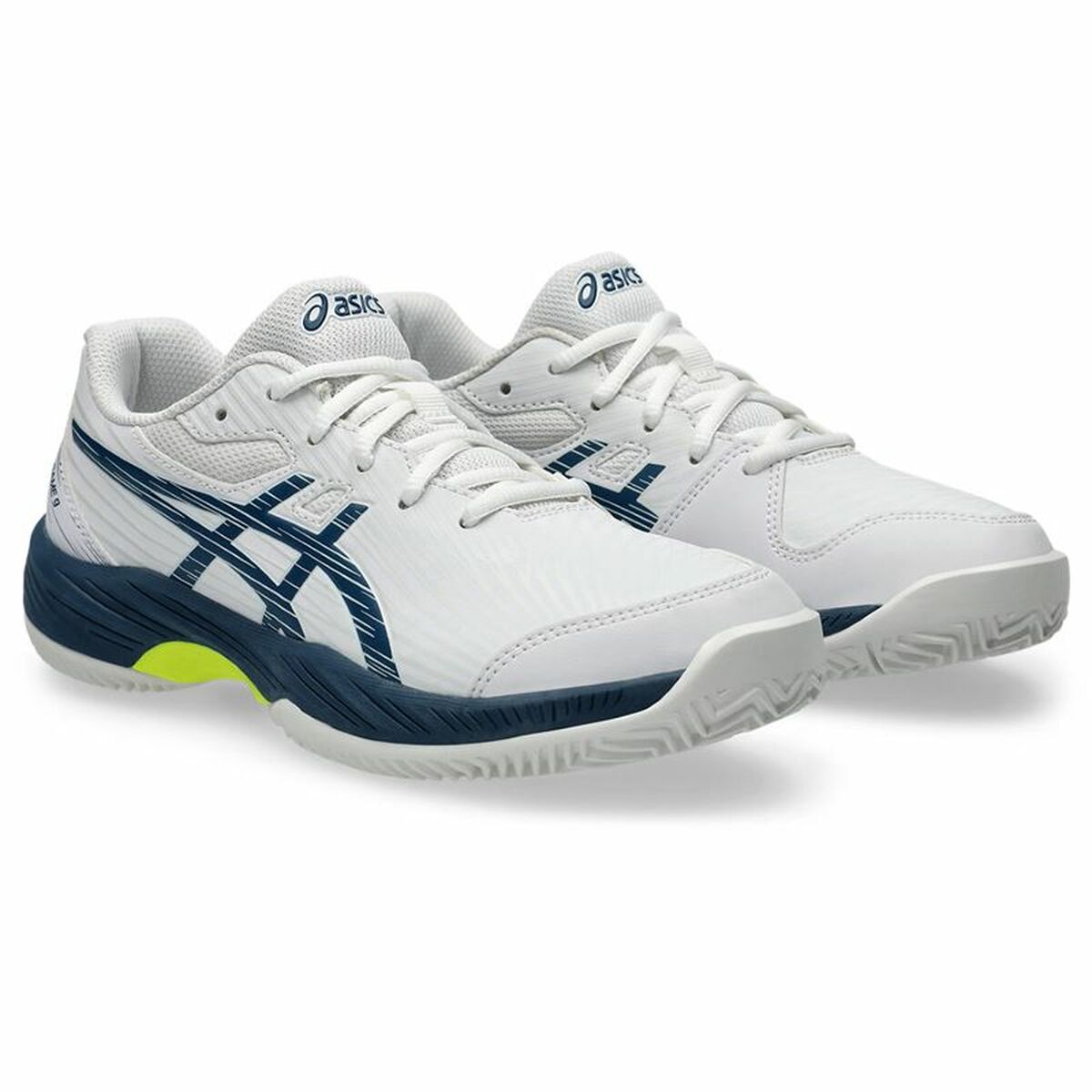 Children's Tennis Shoes Asics Gel-Game 9 Gs Clay/Oc White-4