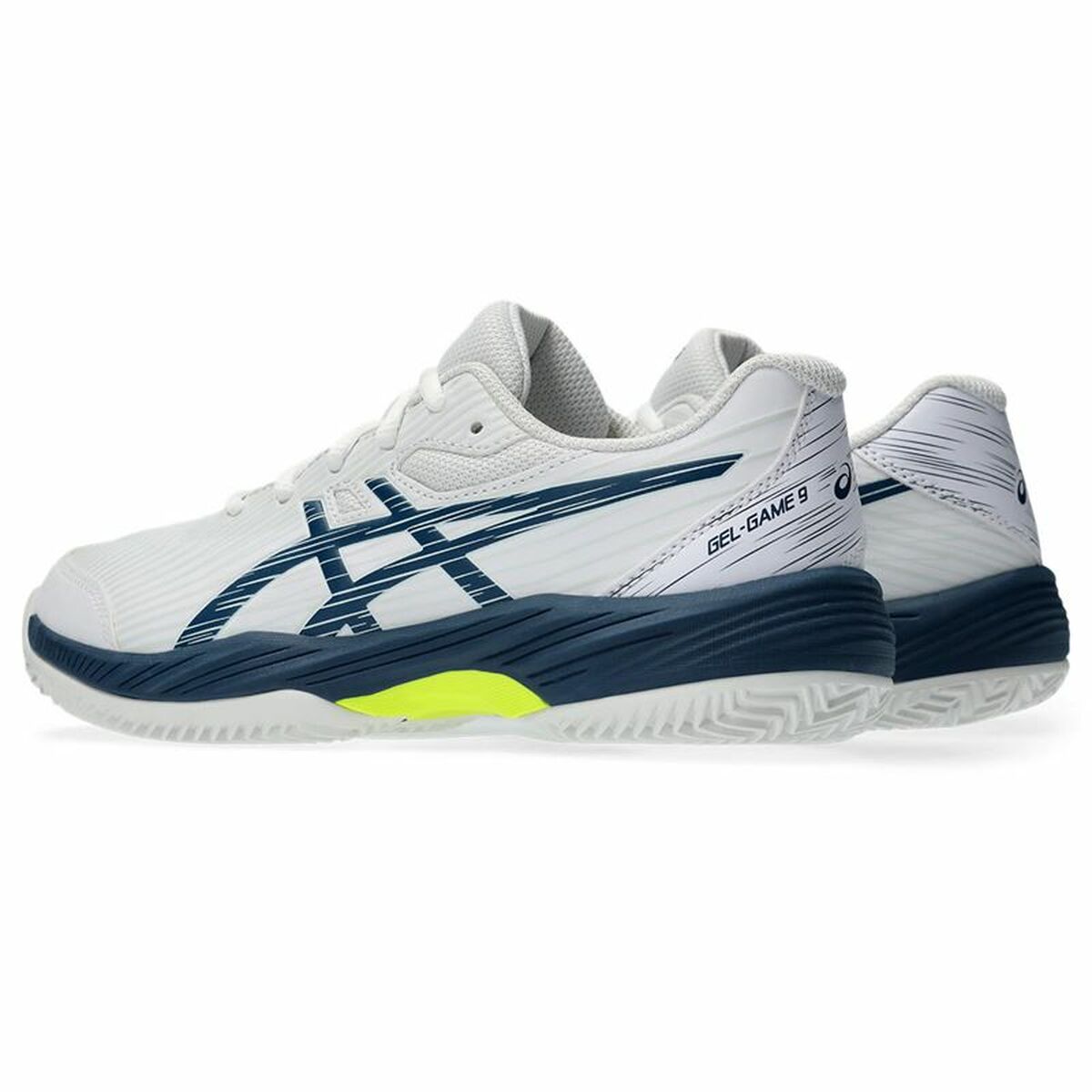 Children's Tennis Shoes Asics Gel-Game 9 Gs Clay/Oc White-3