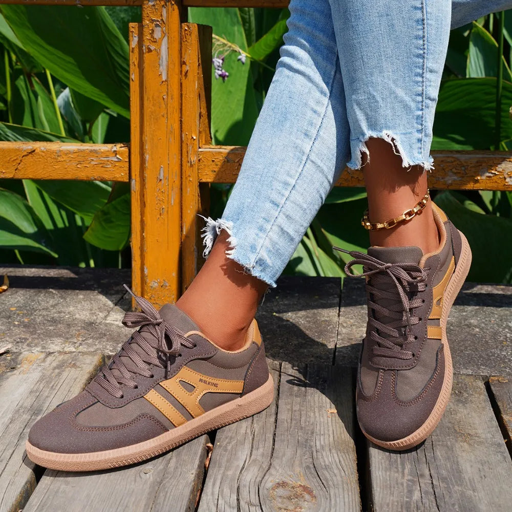 2024 New Ladies Black Sneakers Soft-soled Comfortable Shoes Women Leisure Joker Walking Shoes Tenis Feminino Zapatillas Mujer