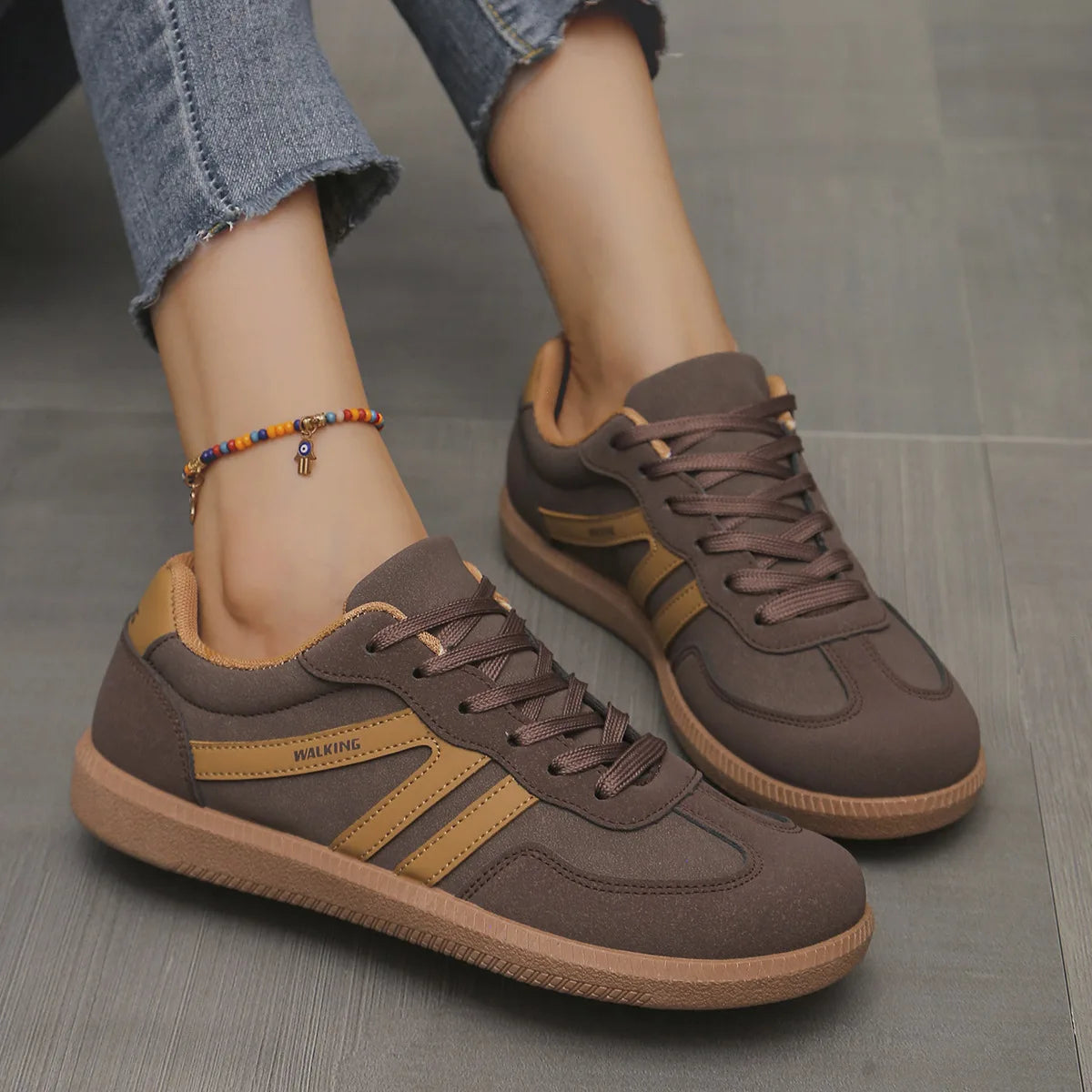 Women Sneakers 2025 Spring New Luxury Flat Loafers Comfortable Slip on Soft Female Sneakers Lightweight Outdoor Shoes for Women