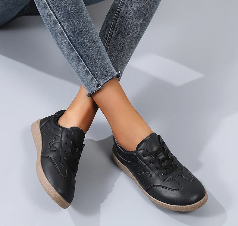 Women Sneakers Shoes for Women Spring Trend Casual Flats Sneakers Female New Fashion Comfort White Vulcanized Platform Shoes