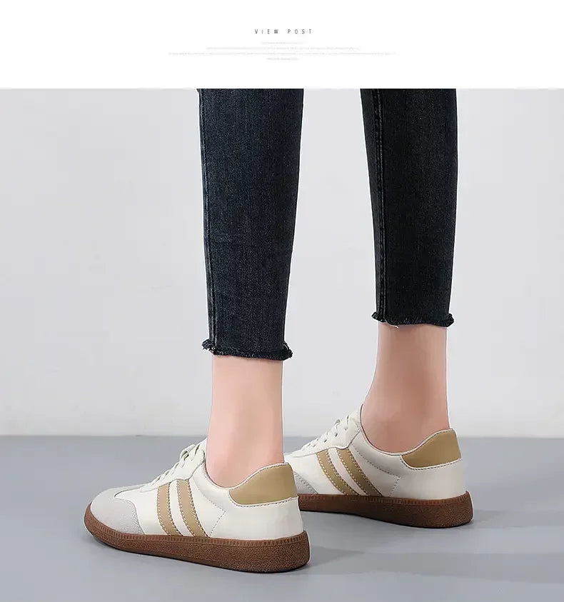 Women's Sneakers Fashion Breathable Flats Woman Soft Sole Casual Walking Vulcanized Shoes Women White Sneakers Zapatos De Mujer