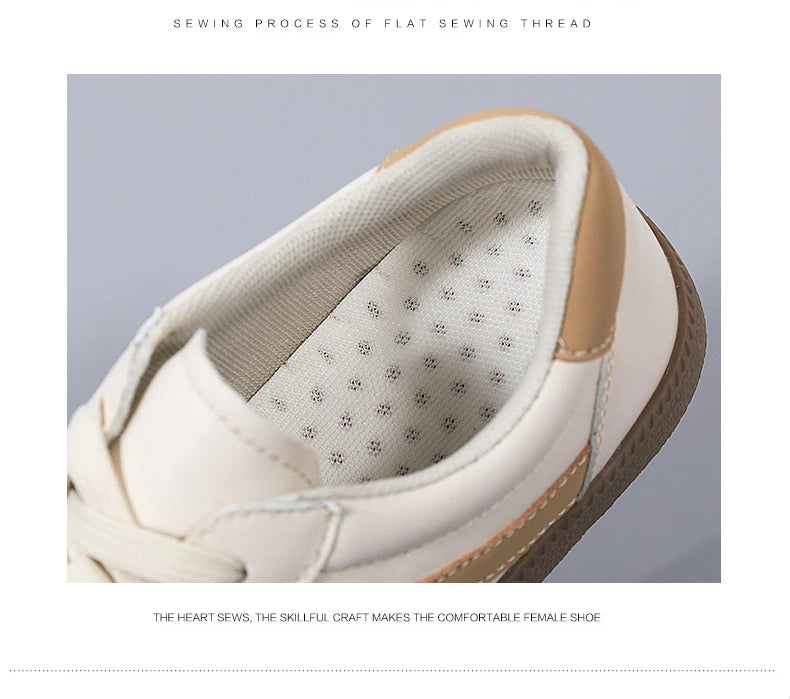Women Sneakers Shoes for Women Spring Trend Casual Flats Sneakers Female New Fashion Comfort White Vulcanized Platform Shoes
