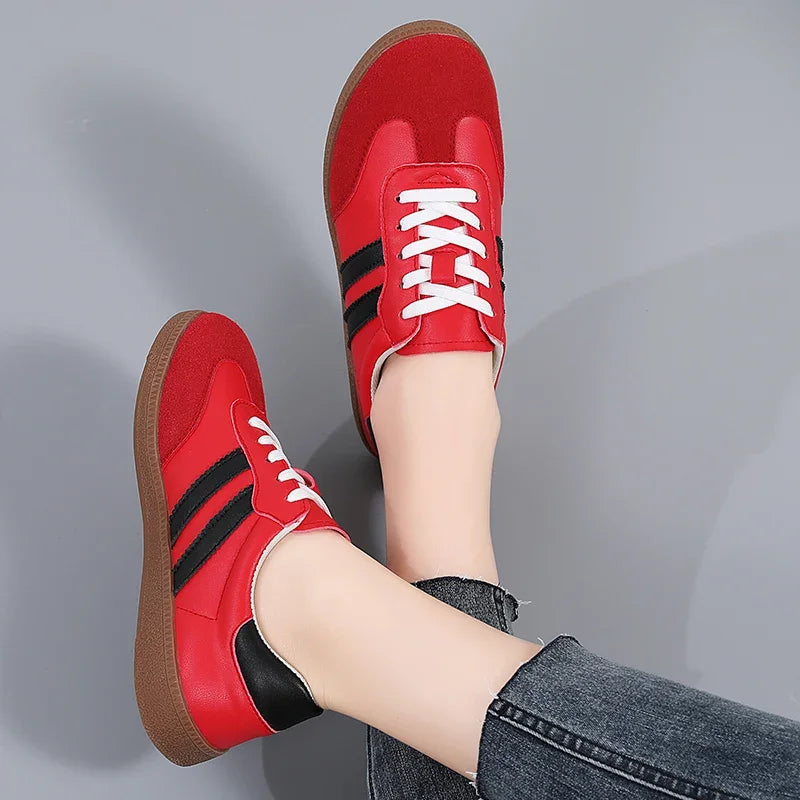 Women Sneakers Fashion Shoes Spring Trend Casual Flats Female New Fashion Comfort White Vulcanized Platform Shoes for Women