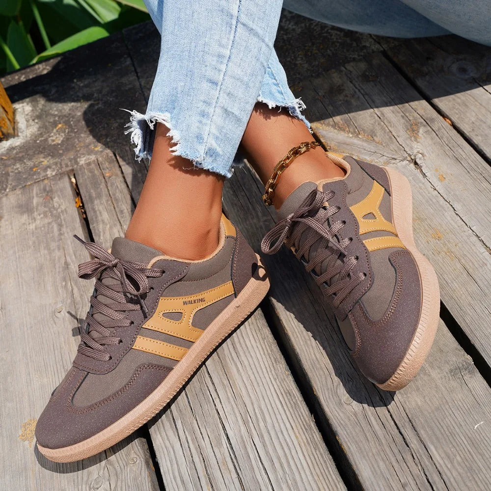 2024 New Ladies Black Sneakers Soft-soled Comfortable Shoes Women Leisure Joker Walking Shoes Tenis Feminino Zapatillas Mujer