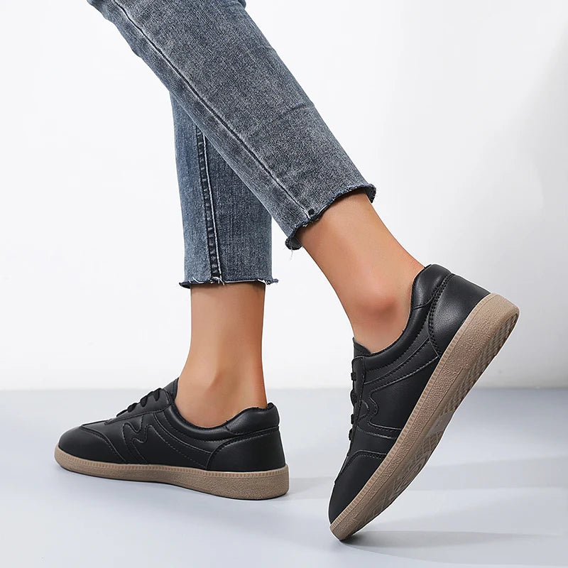 Women Sneakers Shoes for Women Spring Trend Casual Flats Sneakers Female New Fashion Comfort White Vulcanized Platform Shoes