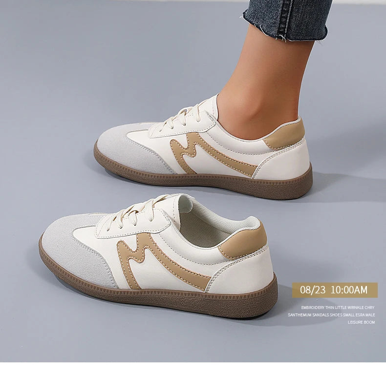 Women Sneakers Shoes for Women Spring Trend Casual Flats Sneakers Female New Fashion Comfort White Vulcanized Platform Shoes