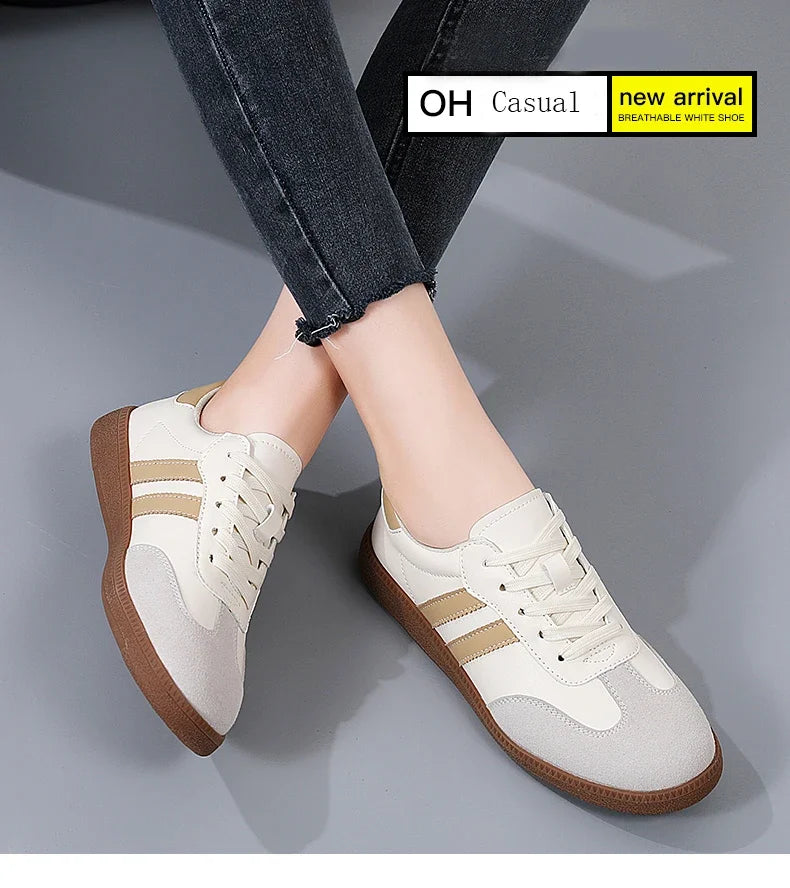 Women Sneakers Fashion Shoes Spring Trend Casual Flats Female New Fashion Comfort White Vulcanized Platform Shoes for Women