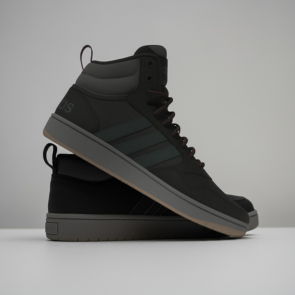 Adidas Women's casual trainers HOOPS 3.0 MID Adidas GZ6681 Black