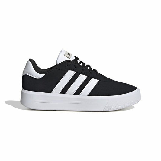Adidas Sports Trainers for Women Adidas Court Platform Suede Black