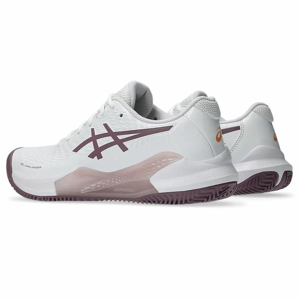 Women's Tennis Shoes Asics Gel-Challenger 14 Clay White-4