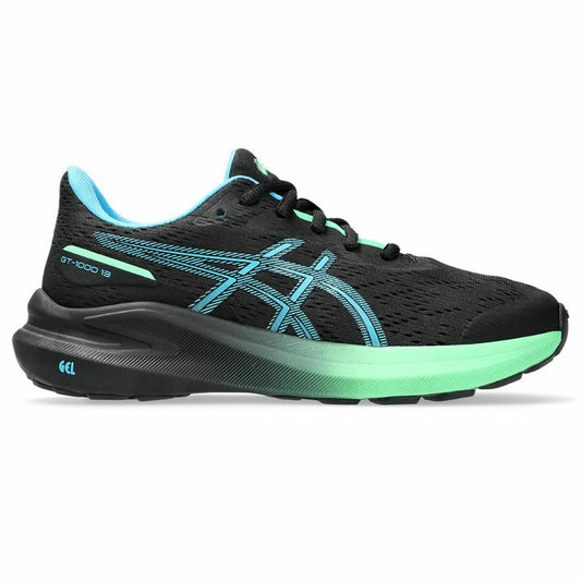 Sports Shoes for Kids Asics GT-1000 13 GS Black-0