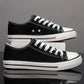 Lace Up Round Toe Canvas Sneakers