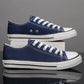 Lace Up Round Toe Canvas Sneakers