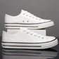 Lace Up Round Toe Canvas Sneakers