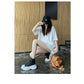Genuine New Platform Sneakers For Women Autumn High Top Canvas White Shoes Casual Thick Bottom Vulcanized Shoes