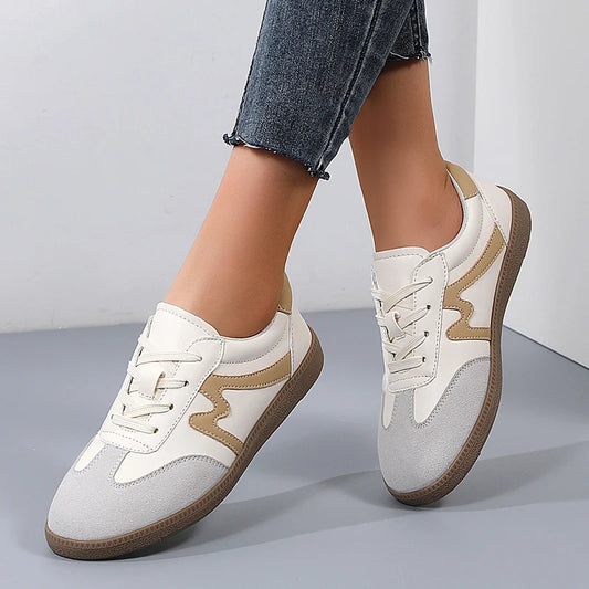 Women Sneakers Shoes for Women Spring Trend Casual Flats Sneakers Female New Fashion Comfort White Vulcanized Platform Shoes