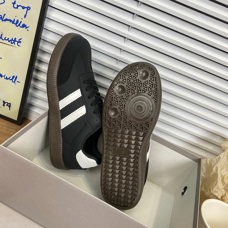 2025 Women Sneakers Fashion Shoes Spring Trend Casual Flats Female New Fashion Comfort White Vulcanized Platform Shoes for Women
