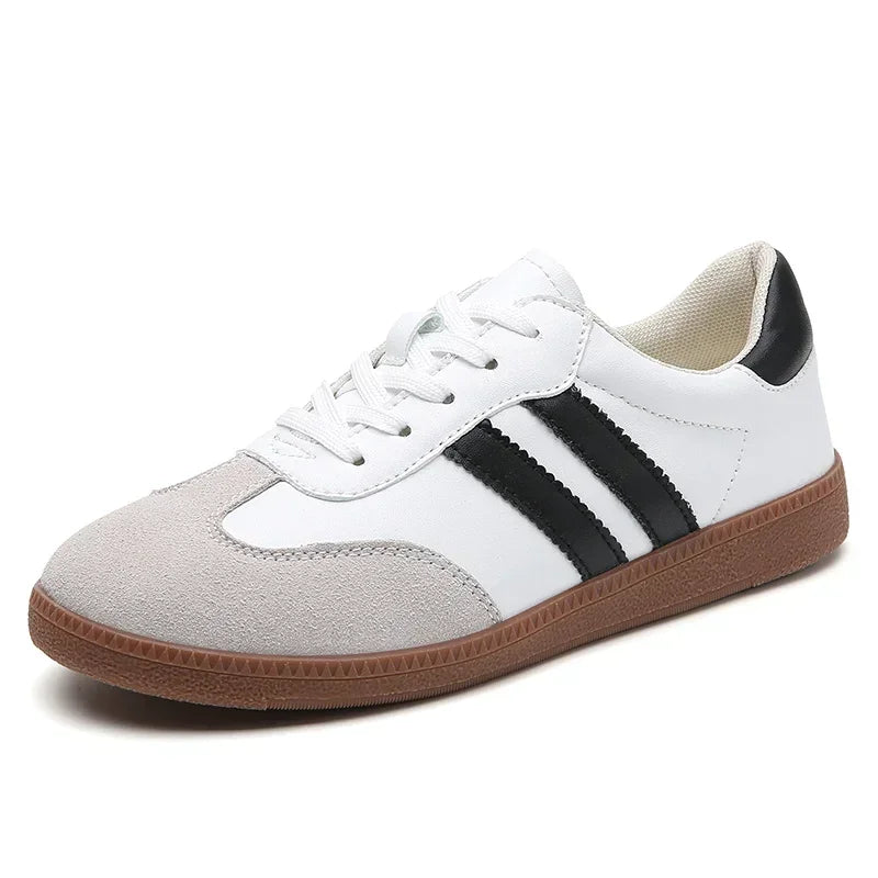 Women's Sneakers Fashion Breathable Flats Woman Soft Sole Casual Walking Vulcanized Shoes Women White Sneakers Zapatos De Mujer