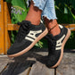 2024 New Ladies Black Sneakers Soft-soled Comfortable Shoes Women Leisure Joker Walking Shoes Tenis Feminino Zapatillas Mujer