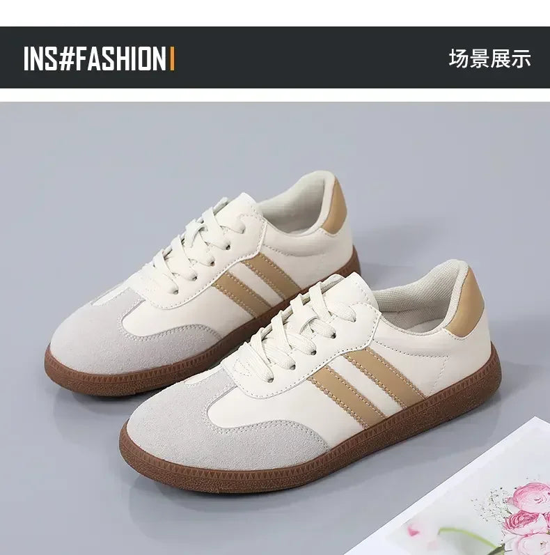 Women's Sneakers Fashion Breathable Flats Woman Soft Sole Casual Walking Vulcanized Shoes Women White Sneakers Zapatos De Mujer