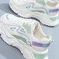 2025 Sneakers Women Platform Flat Shoes Woman Shoes Green Casual Trainers Ladies Chunky Sneakers Women Shoes