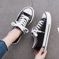 Sneakers for Women Low Top Canvas Shoes Men Fashion Durable Breathable Sneakers Slip on Casual Flats Zapatillas De Deporte