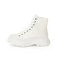 Genuine New Platform Sneakers For Women Autumn High Top Canvas White Shoes Casual Thick Bottom Vulcanized Shoes