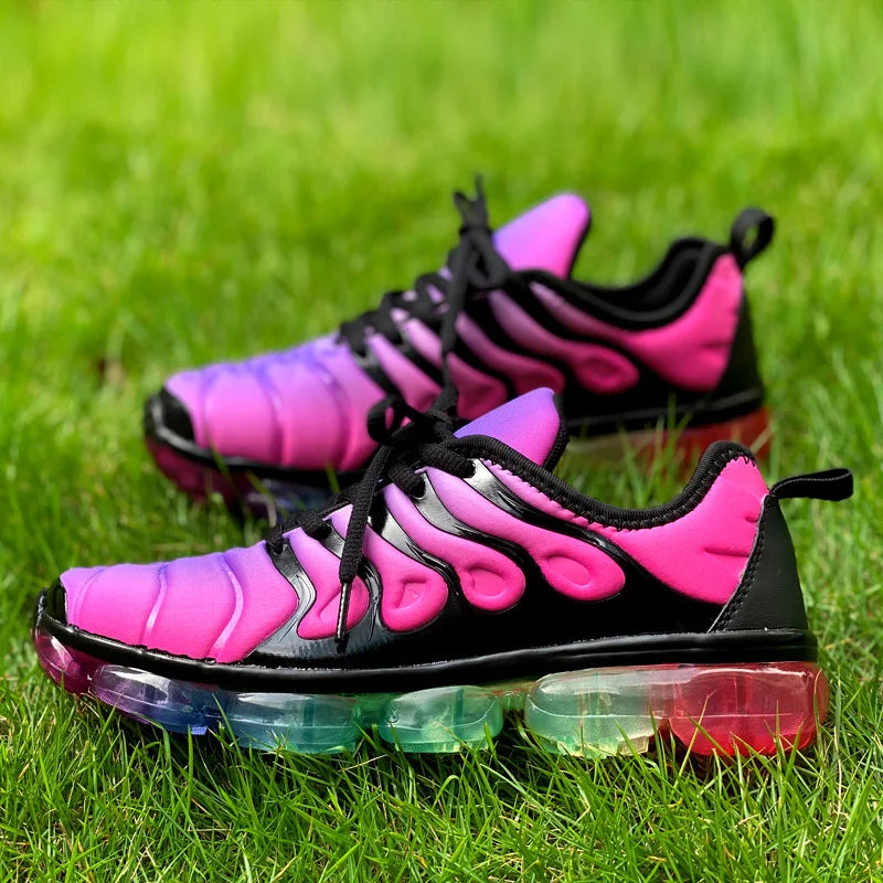 Women Sneakers 2024 Fashion Rainbow Color Platform Shoes Casual Walking Shoes Comforable Outdoor Ladies Vulcanized Shoes