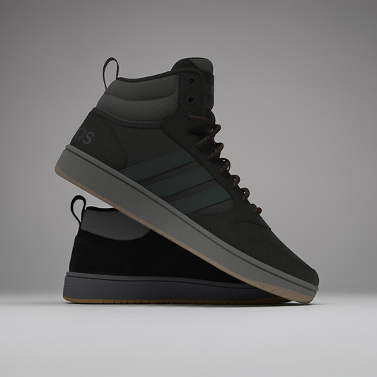Adidas Women's casual trainers HOOPS 3.0 MID Adidas GZ6681 Black