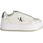 CALVIN KLEIN WHITE WOMEN'S SPORTS SHOES-0