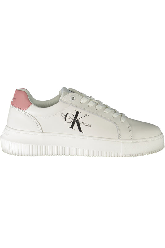 CALVIN KLEIN WHITE WOMEN'S SPORTS SHOES-0
