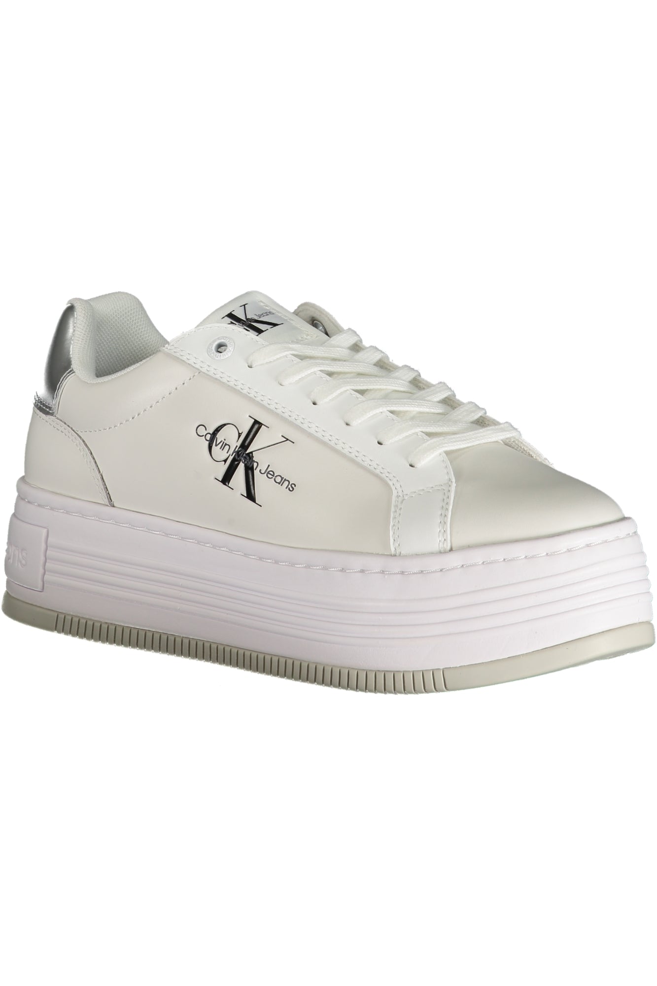 CALVIN KLEIN WHITE WOMEN'S SPORTS SHOES-1