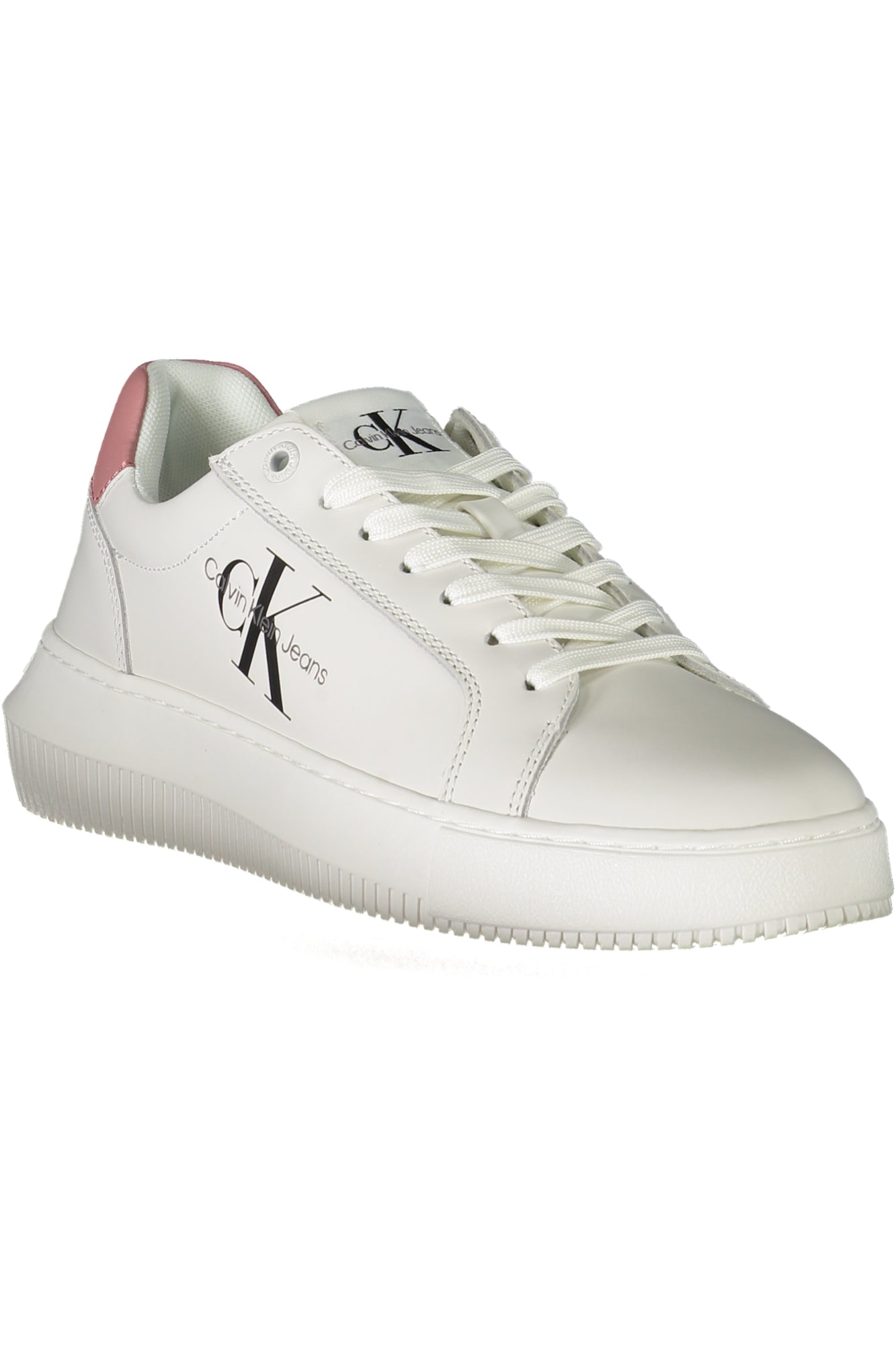 CALVIN KLEIN WHITE WOMEN'S SPORTS SHOES-1