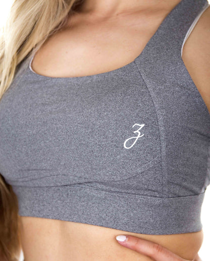 Sports Bra Origin - grey - Damen