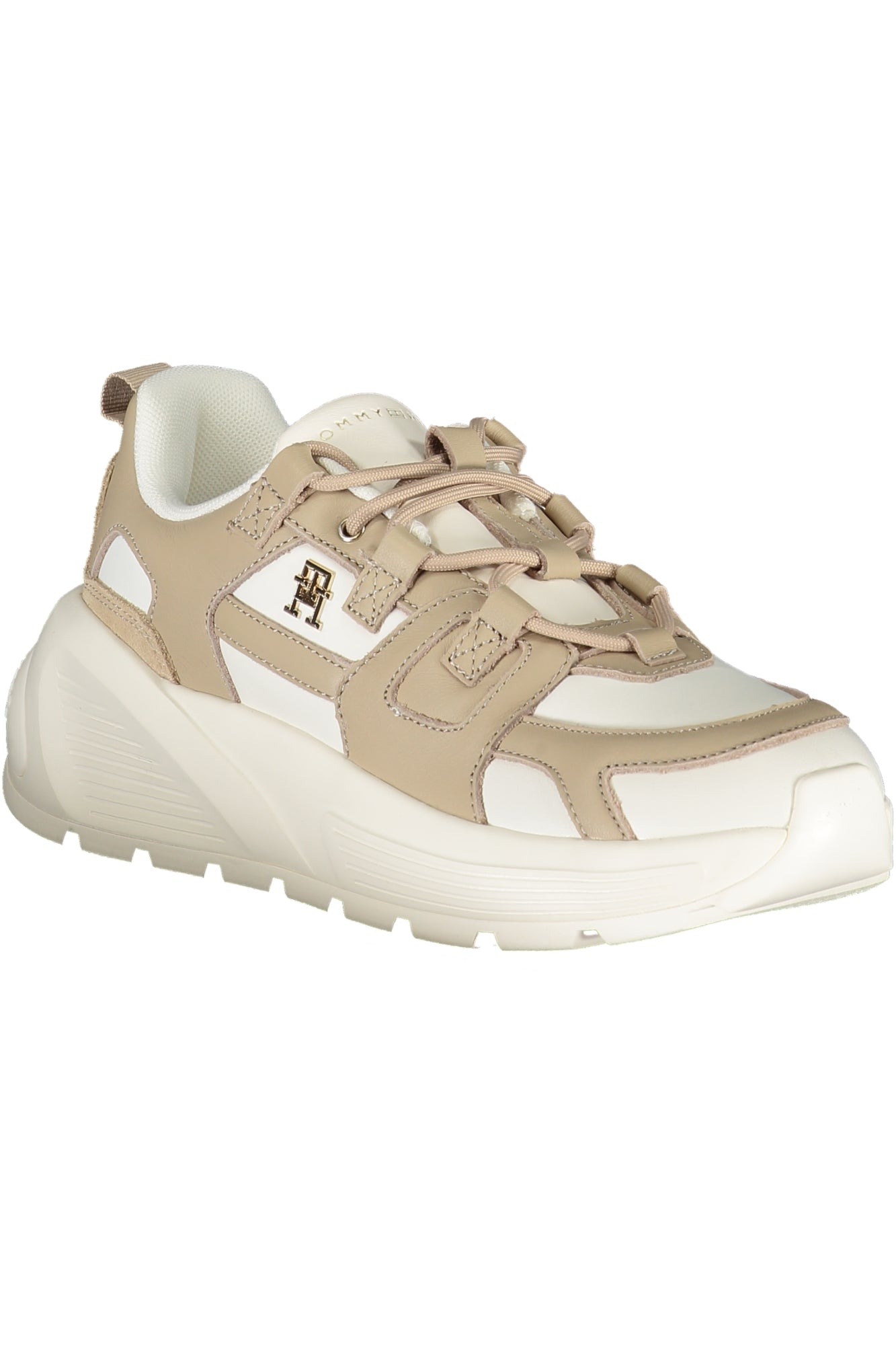 TOMMY HILFIGER WHITE WOMEN'S SPORTS SHOES-1