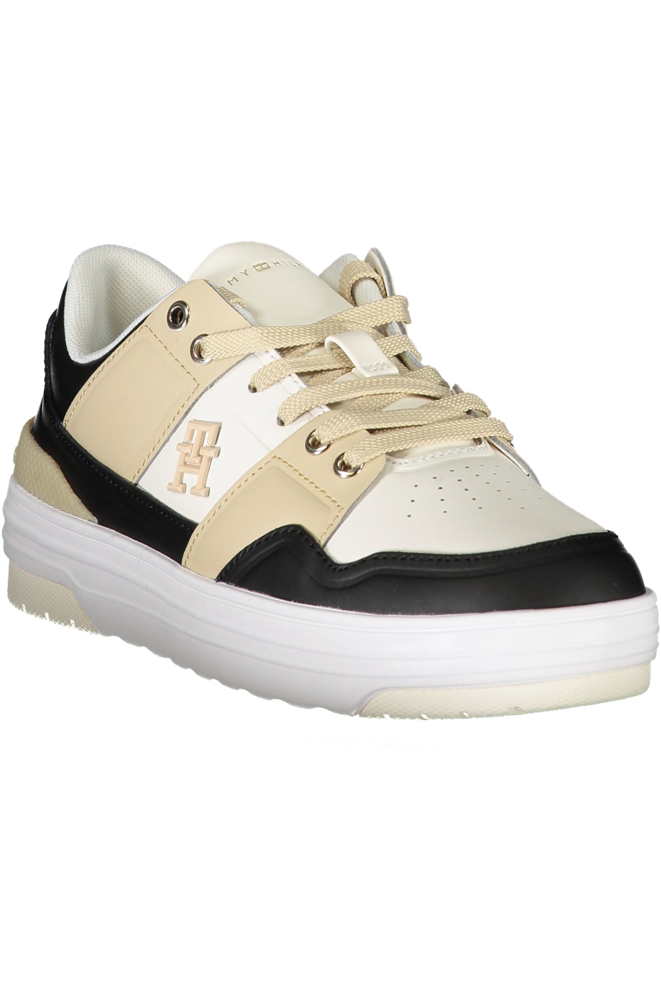TOMMY HILFIGER WHITE WOMEN'S SPORTS SHOES-1