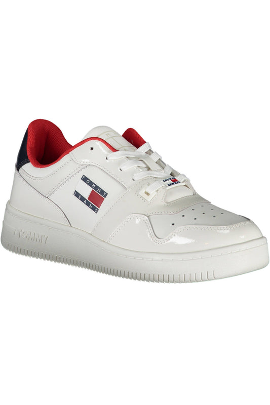 TOMMY HILFIGER WHITE WOMEN'S SPORTS SHOES-2