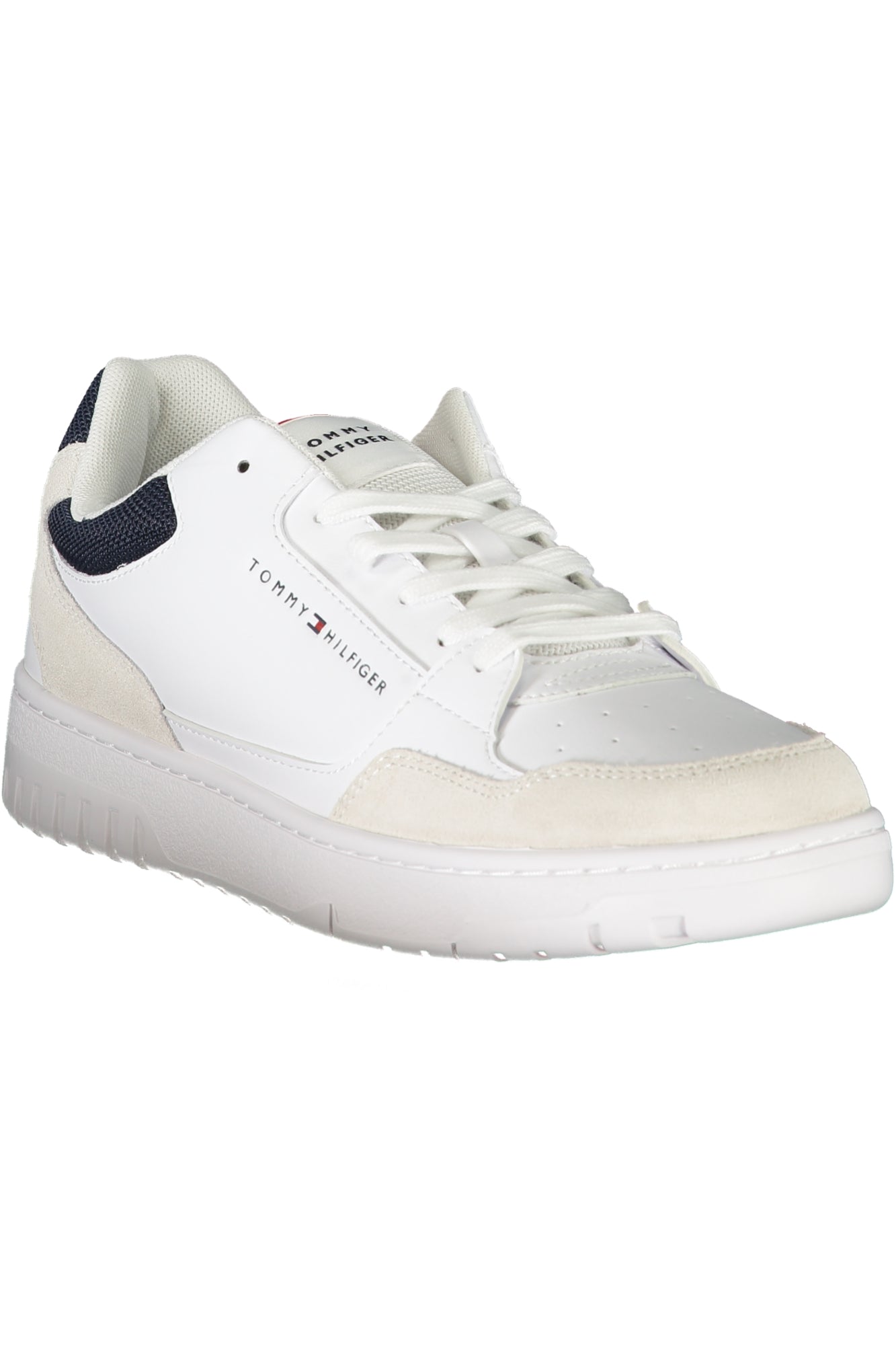 TOMMY HILFIGER MEN'S WHITE SPORTS SHOES-1