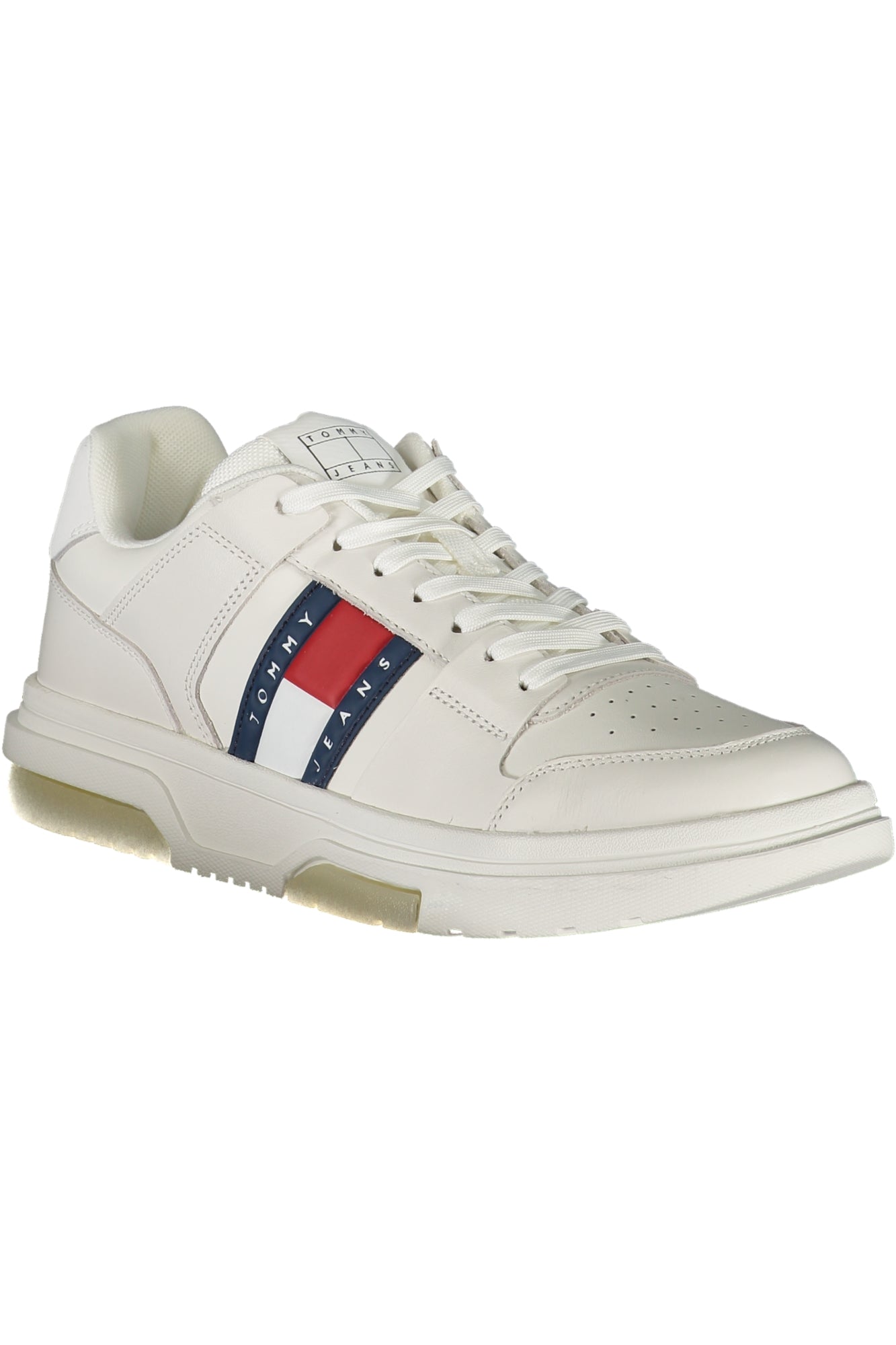 TOMMY HILFIGER MEN'S WHITE SPORTS SHOES-1