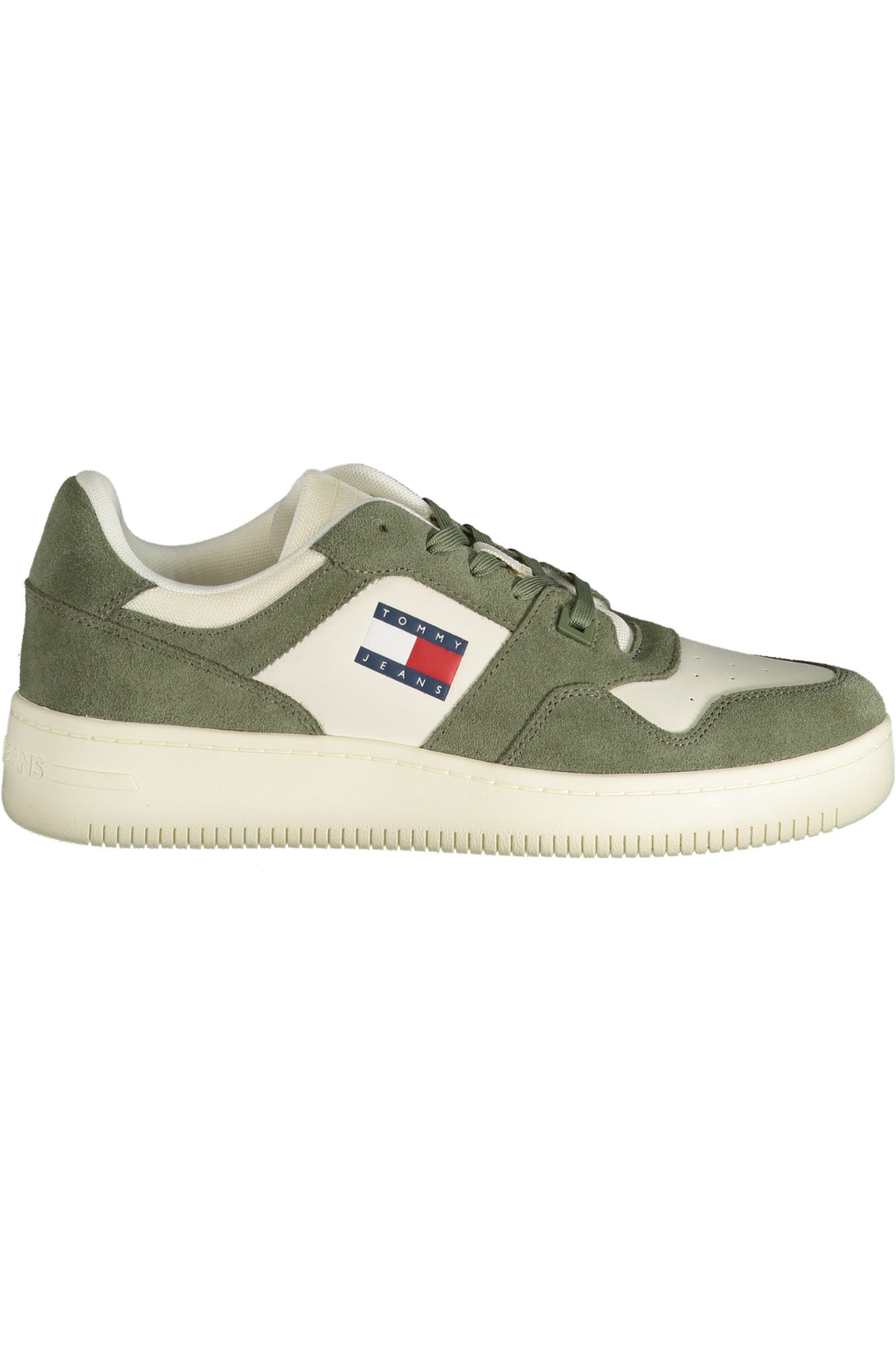 TOMMY HILFIGER GREEN MEN'S SPORTS SHOES-0