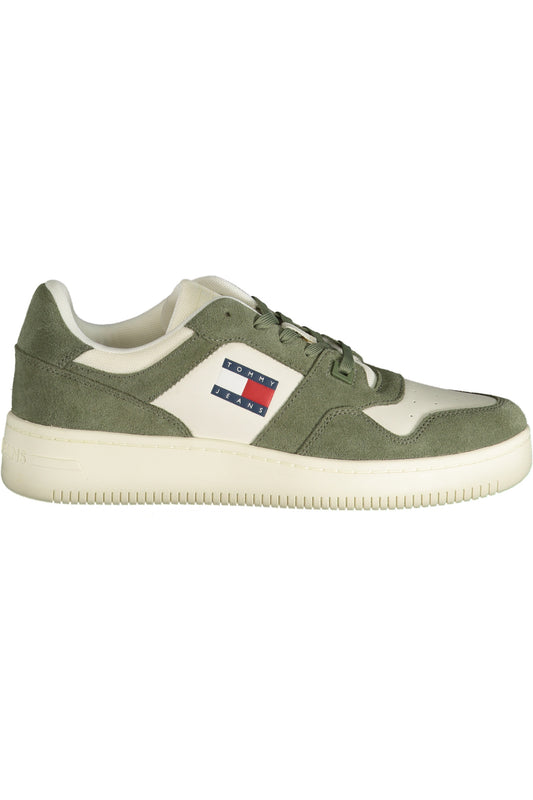 TOMMY HILFIGER GREEN MEN'S SPORTS SHOES-0
