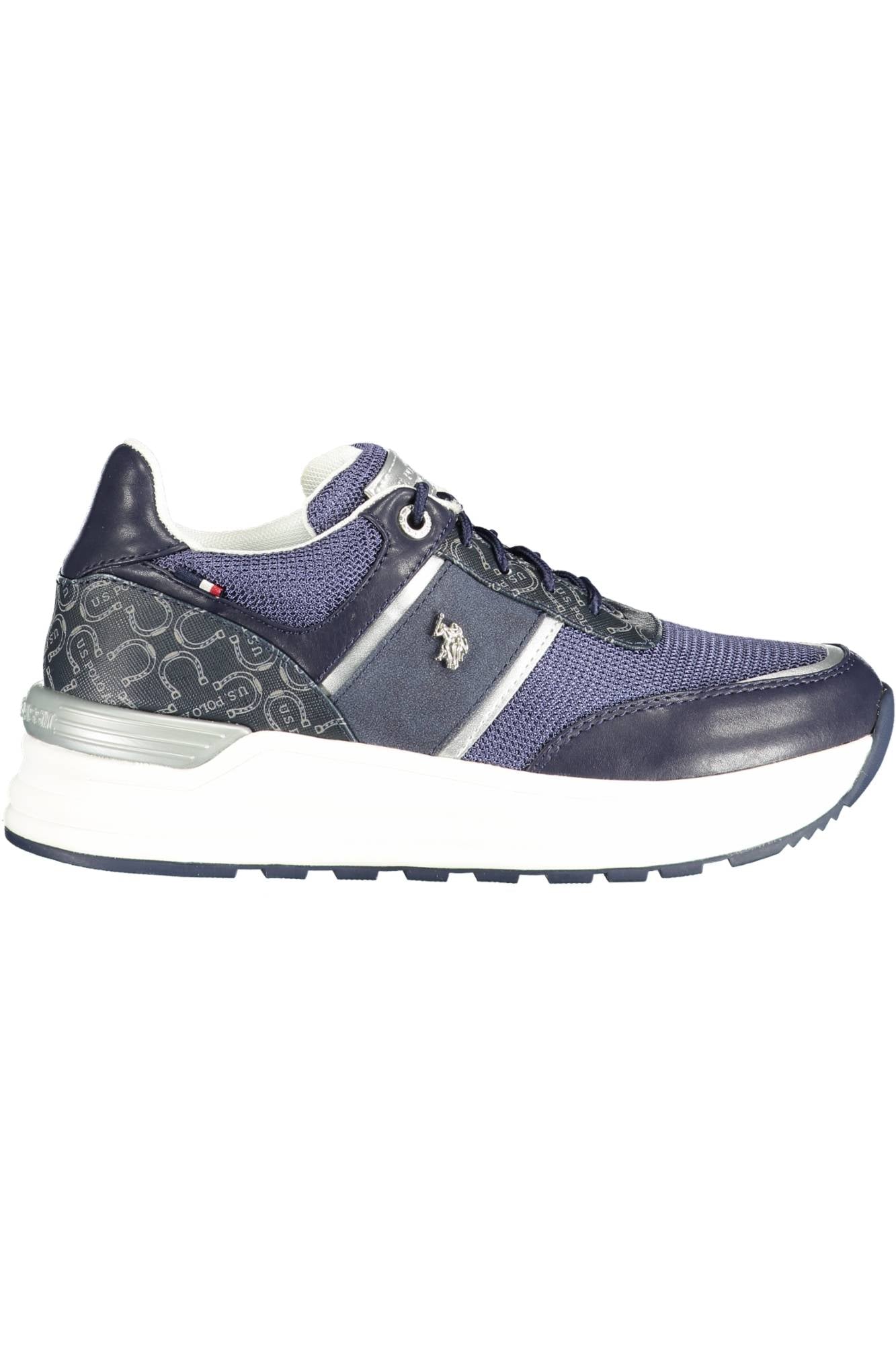 US POLO ASSN. BLUE WOMEN'S SPORTS SHOES-0